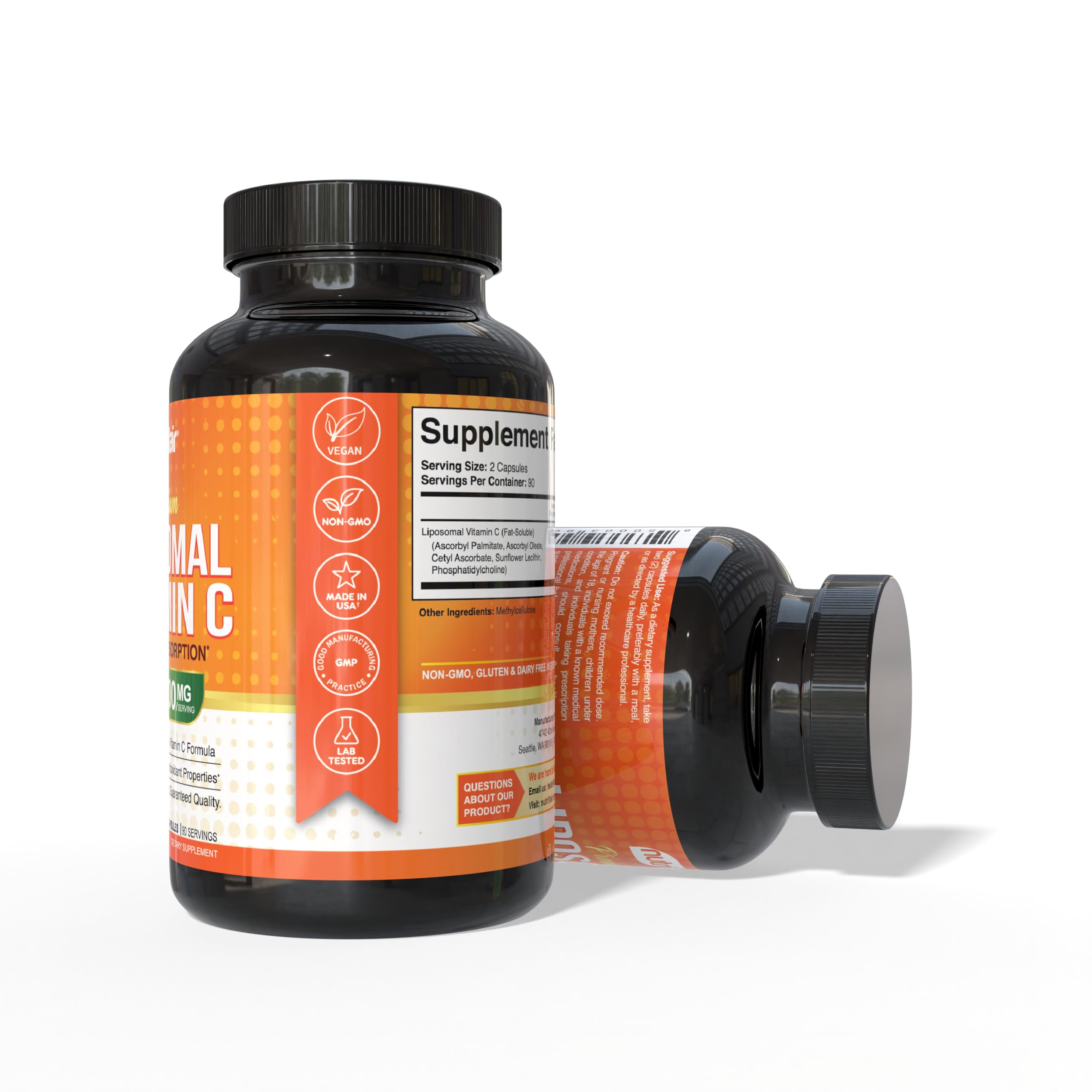 NutriFlair packaging box conveys premium packaging and safe storage.