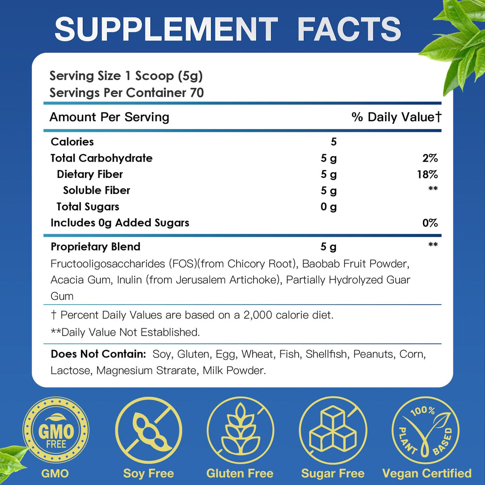 NutriGut Fiber supports digestion and regularity in a simple routine.
