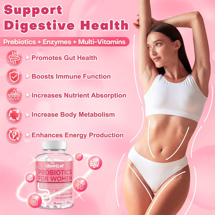 NutriGut Prébiotiques – fibres nourrissantes, soutien intestinal durable.