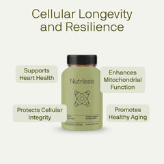 Nutriissa Fortify15 bottle back label displaying dosage and certifications