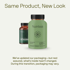 Nutriissa Vitamin K 6200 capsules for daily use and convenience.