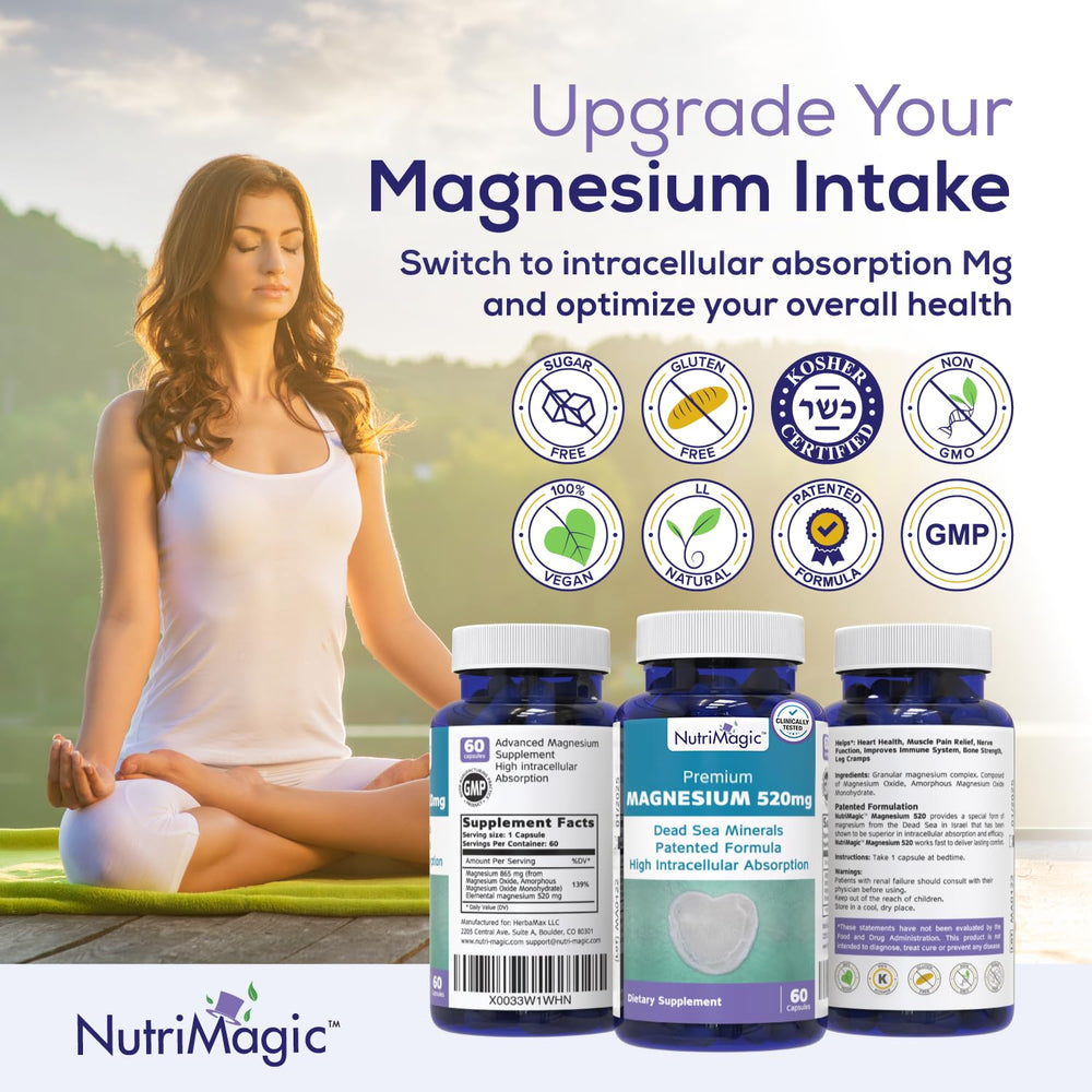 NutriMagic nighttime routine with glass of water suggesting calm, restful support
