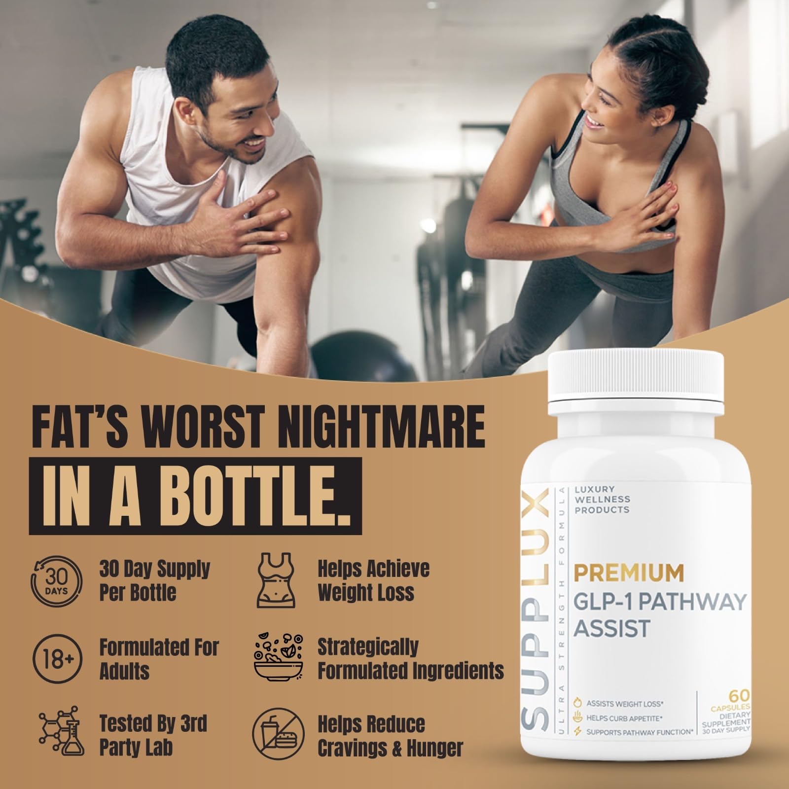 Nutrimend IQ GLP-1 Pathway in use during an active day for focus.