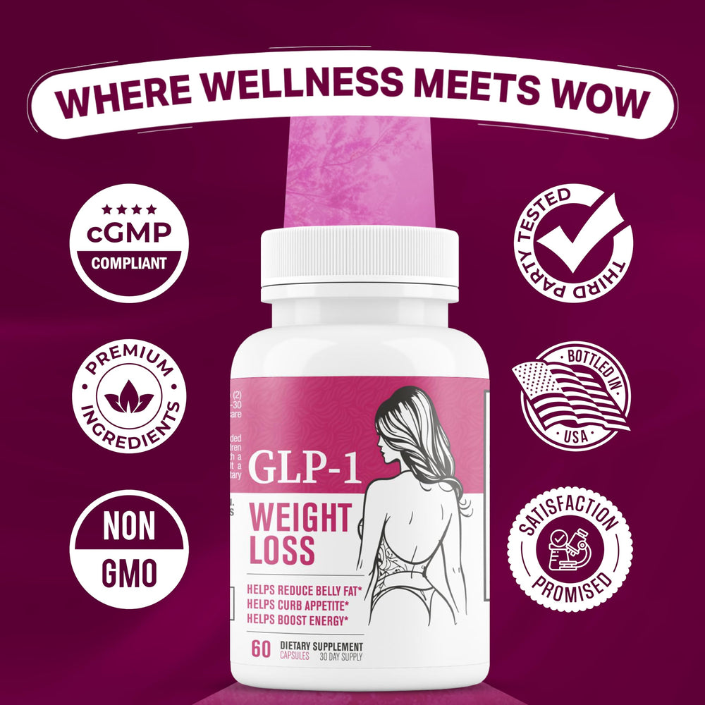 NutriMend IQ GLP-1 capsules aid cravings control in daily life.