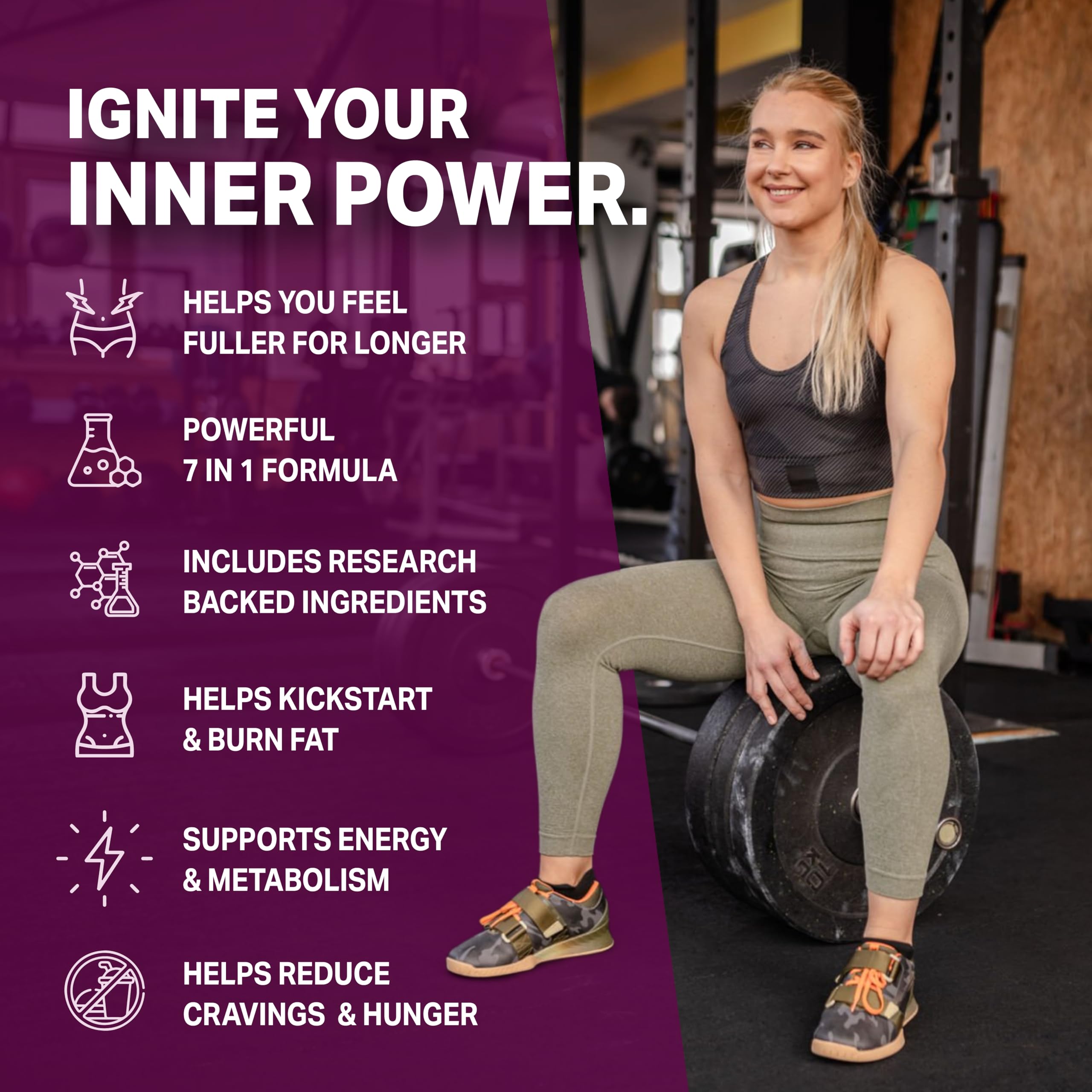 NutriMend IQ GLP-1 provides natural energy for workouts and workdays.