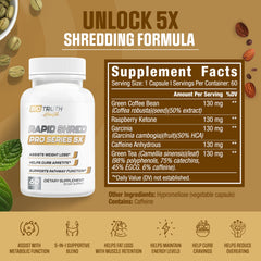 Nutrimend IQ Rapid Shred Pro dosage scoop for easy daily supplementation