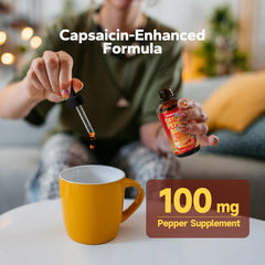 NutriNeat Cayenne Pepper Drops liquid helps fast absorption and daily use