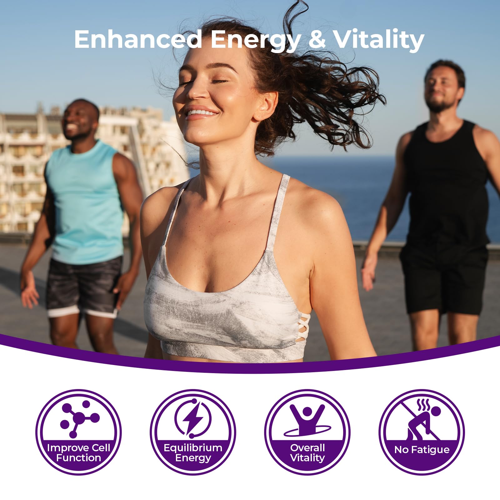 NutriNeat Sea Moss Capsules ginger-turmeric blend highlights energy support.