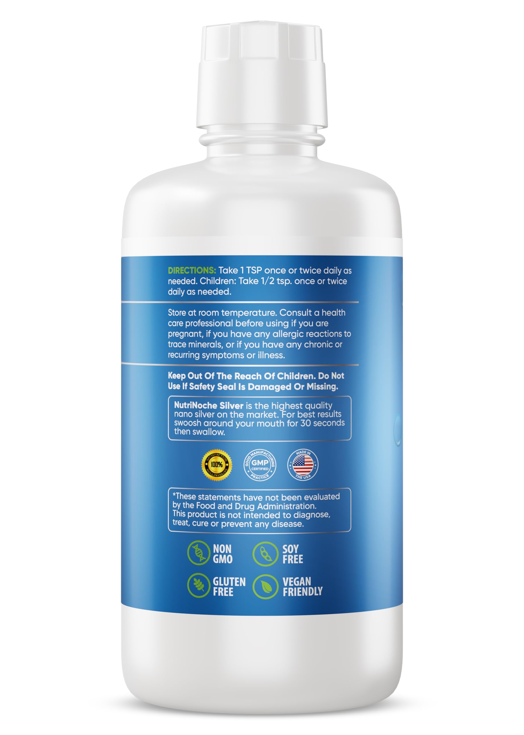 NutriNoche 32oz bottle highlights generous supply and easy dosing.