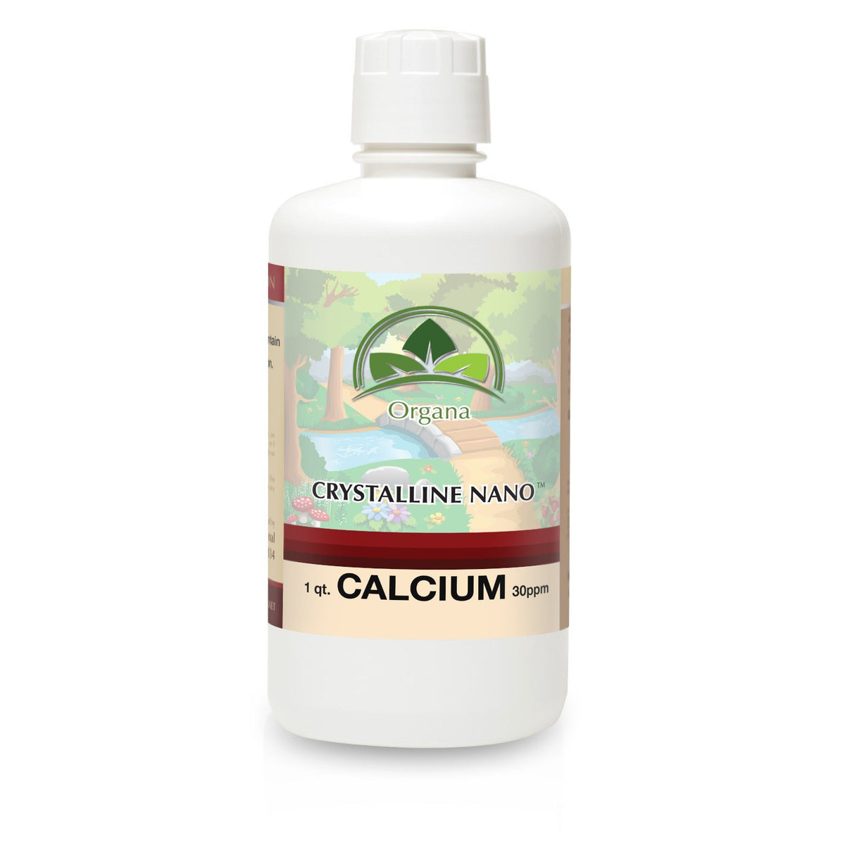 NutriNoche Organa Pure Crystalline Liquid Calcium bottle for convenient daily calcium support.