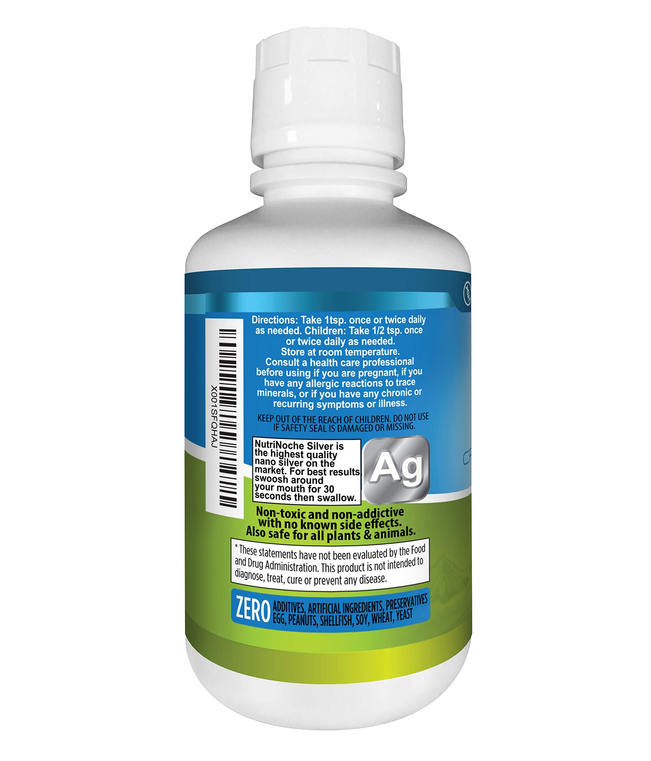 NutriNoche safety seal packaging communicates strict quality control.