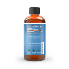 NutriNoche sublingual drops image highlights fast under-tongue administration.