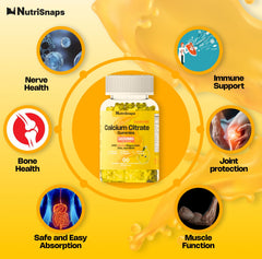 Nutrisnaps gummies packaging shows magnesium, zinc and MSM for a balanced mineral profile
