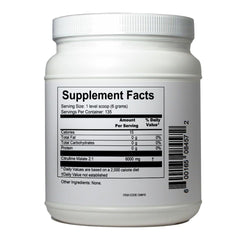 NutriStand Citrulline Malate container shows high purity and easy dosing.