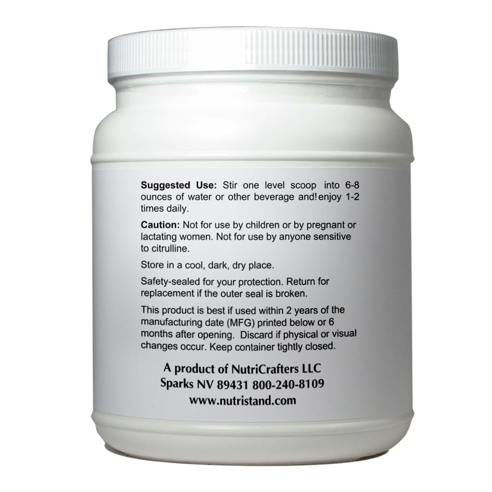 NutriStand Citrulline Malate mixed drink demonstrates fast-acting nitric oxide potential.