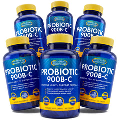 Nutrition Essentials probiotic bottle front for daily gut support on the go