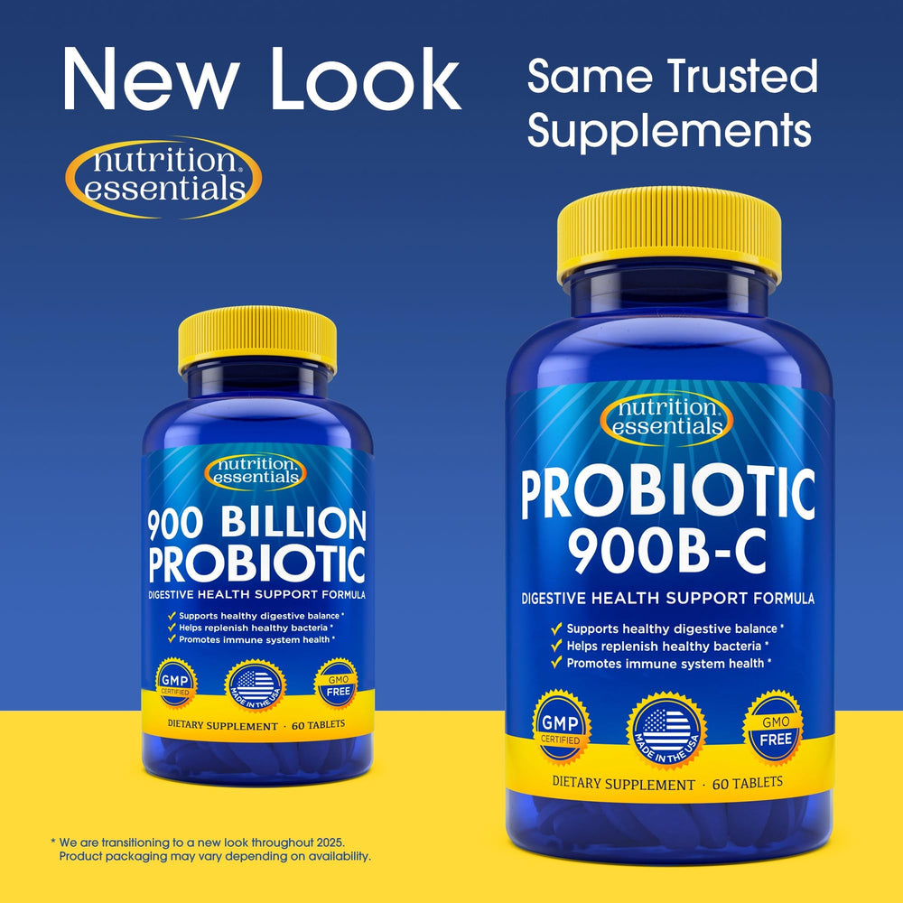 Dairy-free vegan probiotic formula packaging shown.