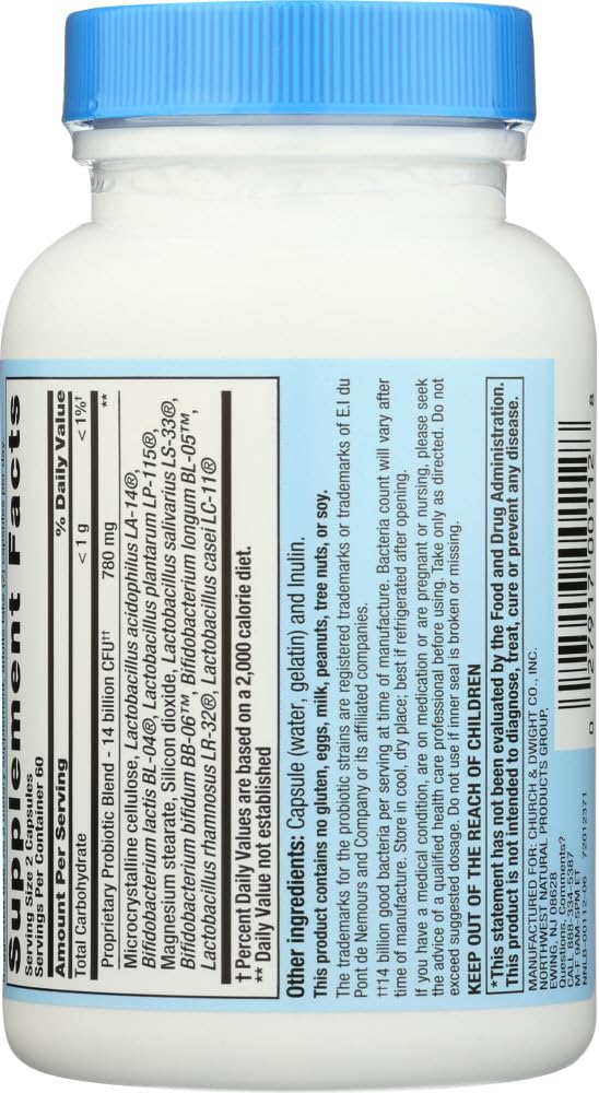 Nutrition Now PB8 probiotic acidophilus value-pack two-pack image emphasizes value and convenience.