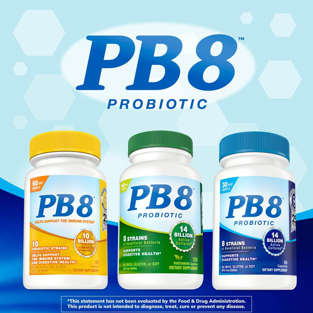 Nutrition Now PB 8 capsules shown in vegetarian-friendly capsule form