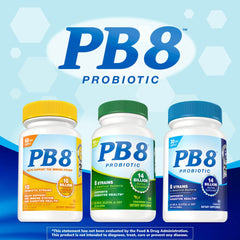 Nutrition Now PB 8 capsules shown in vegetarian-friendly capsule form