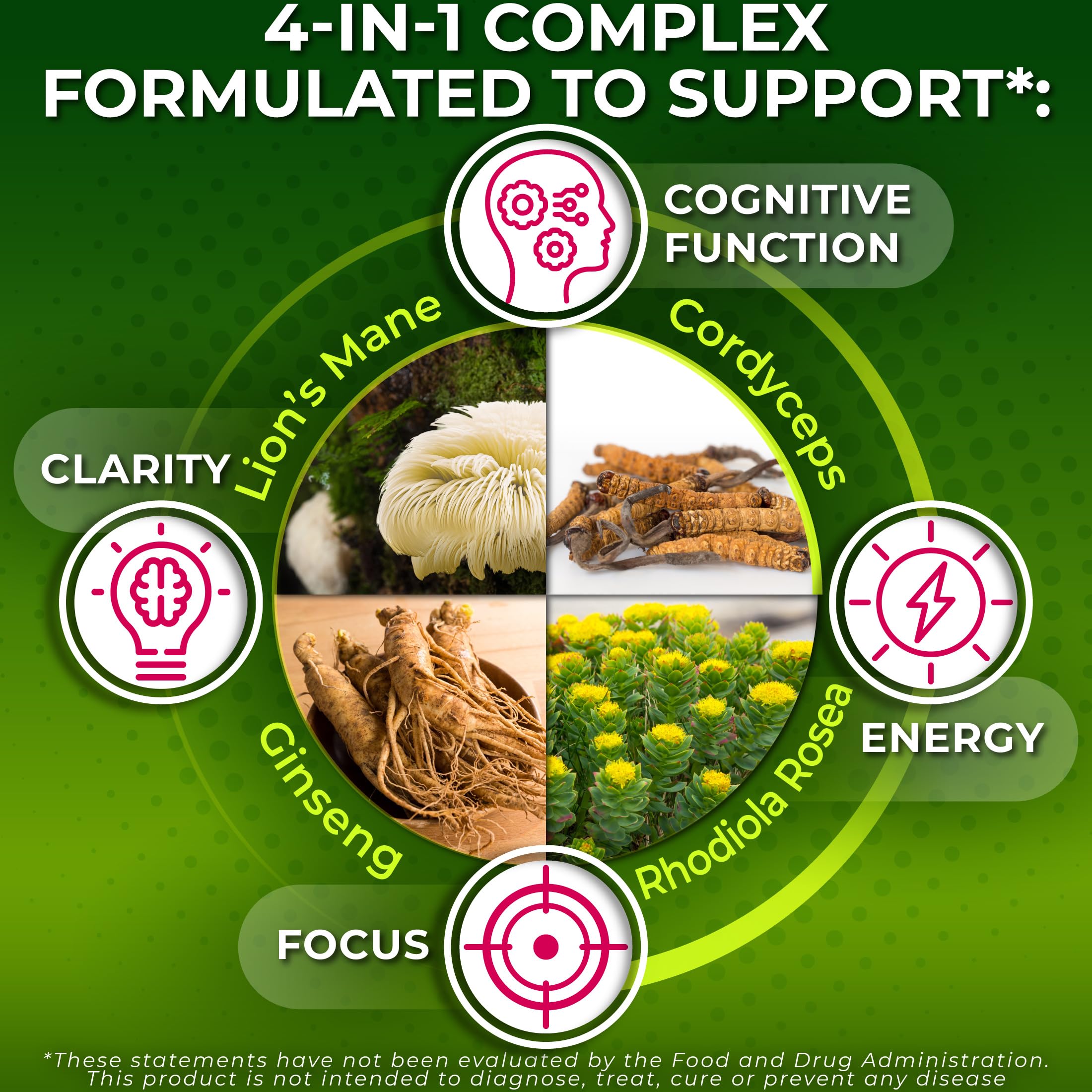Nutrition Restore capsules poured into hand for convenient daily use.