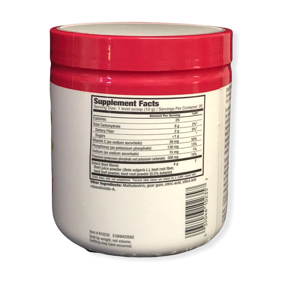 Nutrition Works Beets powder added to smoothie for endurance-friendly nutrition