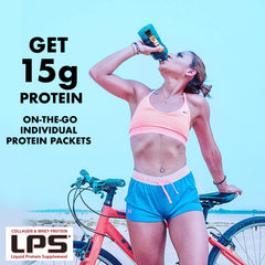 Nutritional Designs LPS single-serve packets for on-the-go protein