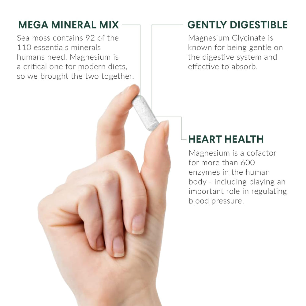 Nutritional Roots label close-up showing minerals and branding.