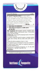 NTFactor mitochondrial fuel blend container supports cellular energy production.