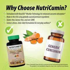 NutriTunes USA-made stamp signals trusted manufacturing standards.