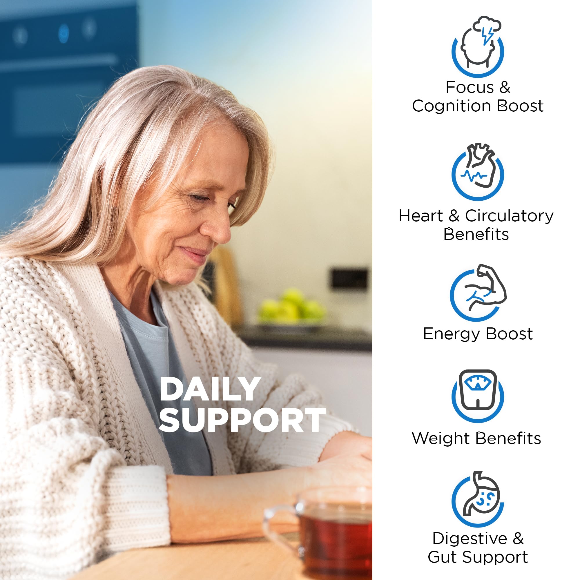 Nutrivein Berberine capsules in hand for on the go use