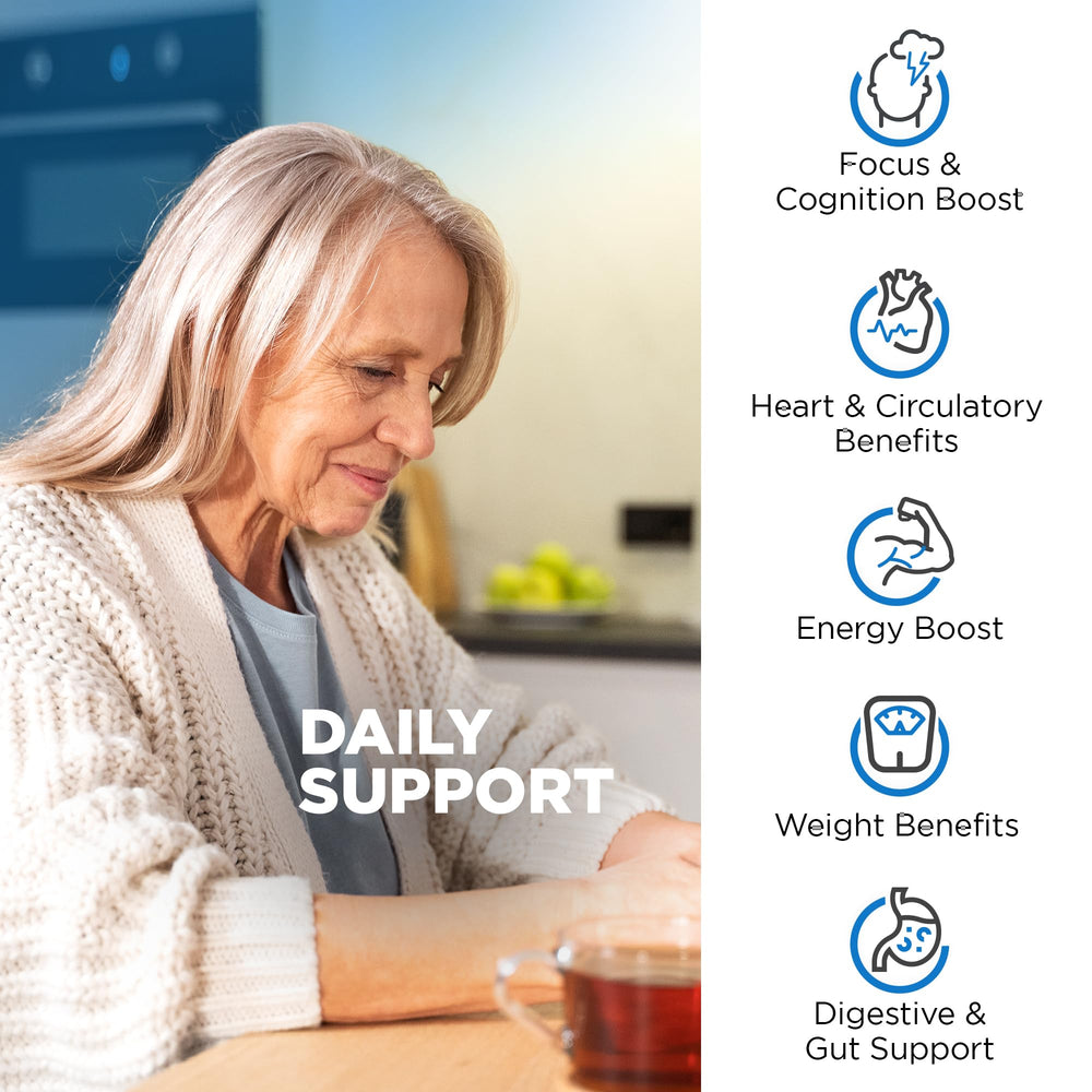 Nutrivein Berberine capsules in hand for on the go use