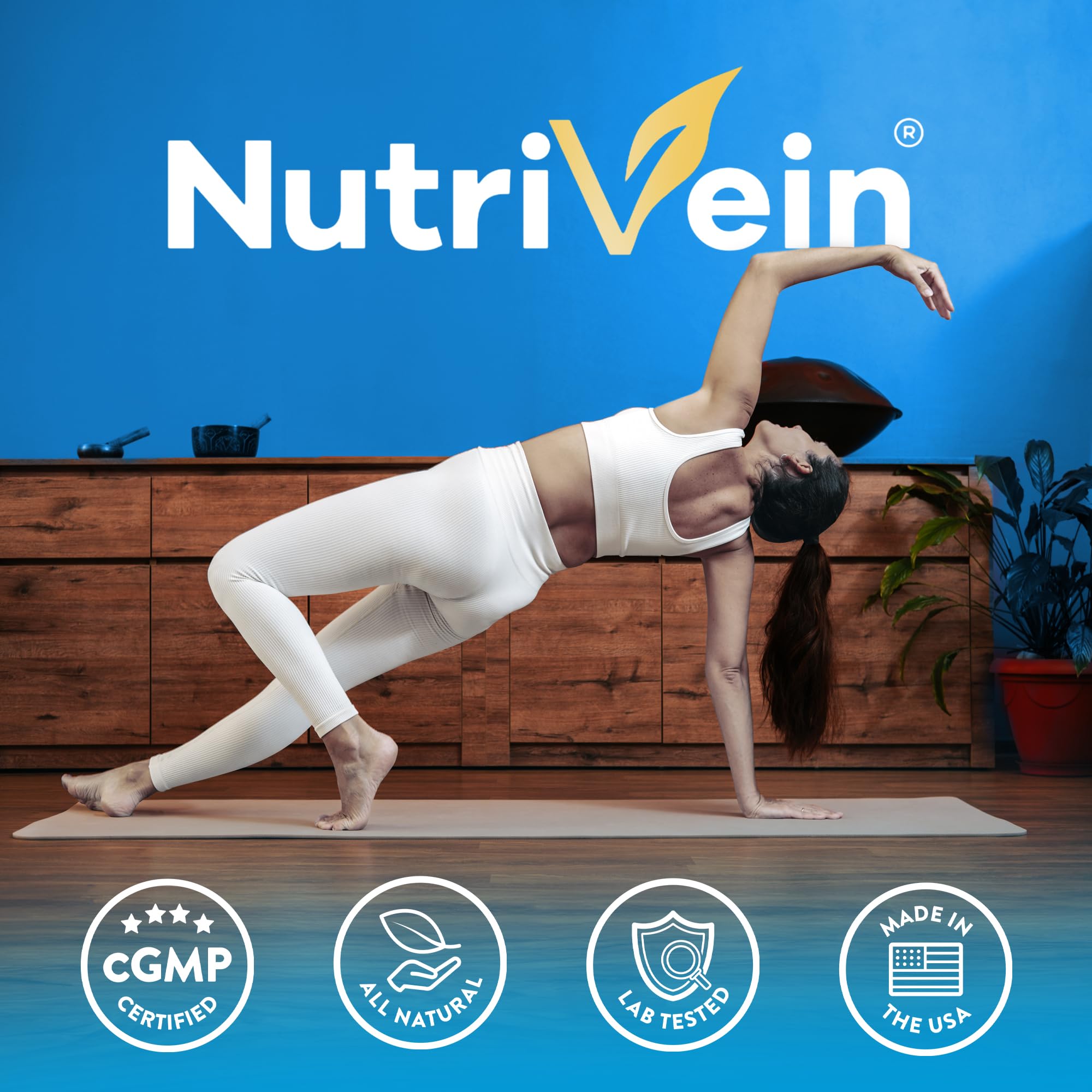 Nutrivein Berberine packaging closeup with premium seal ensures freshness
