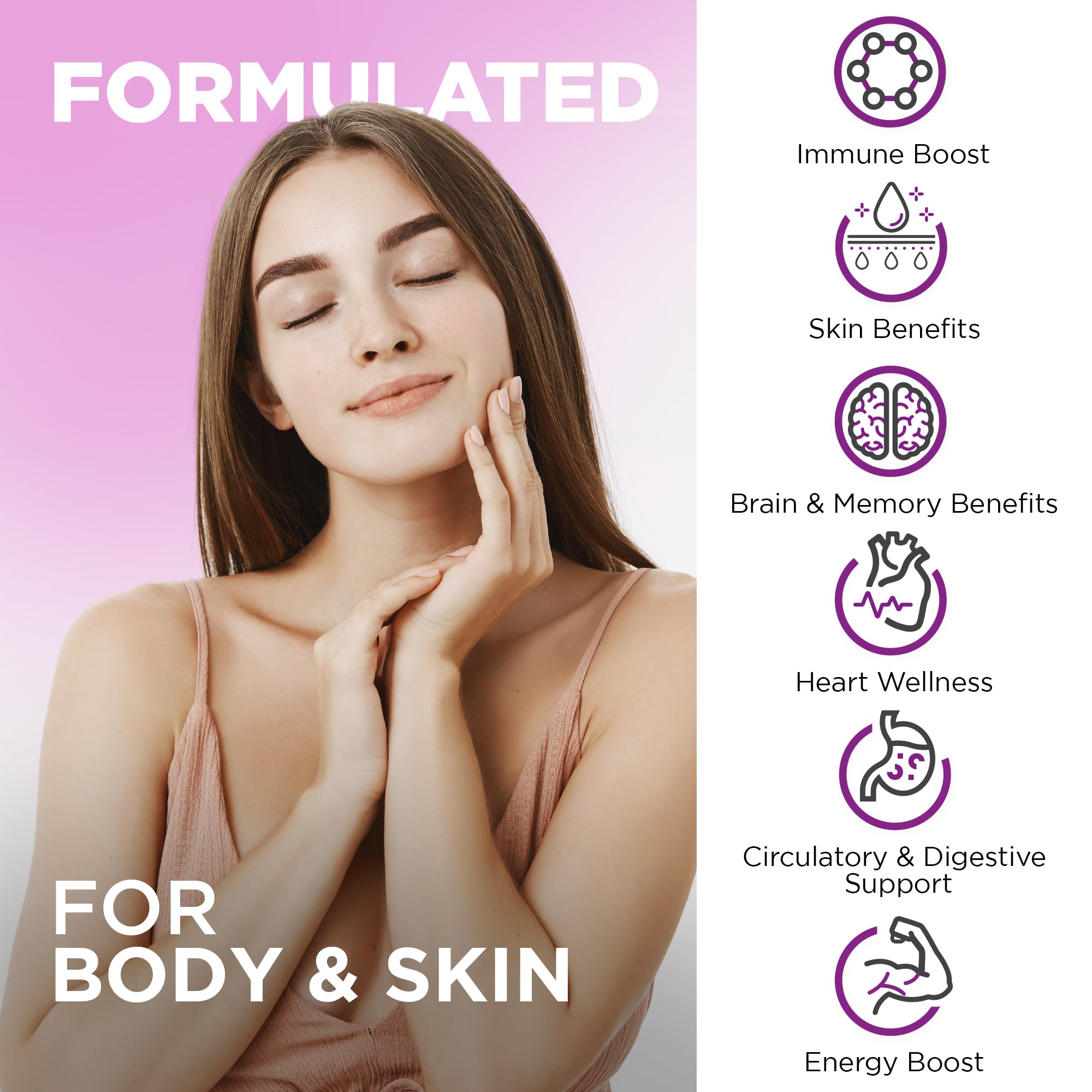Nutrivein Resveratrol blends berries and acai for antioxidant-rich profile