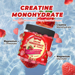 NutriVigor strawberry gummies close-up highlighting flavor appeal.