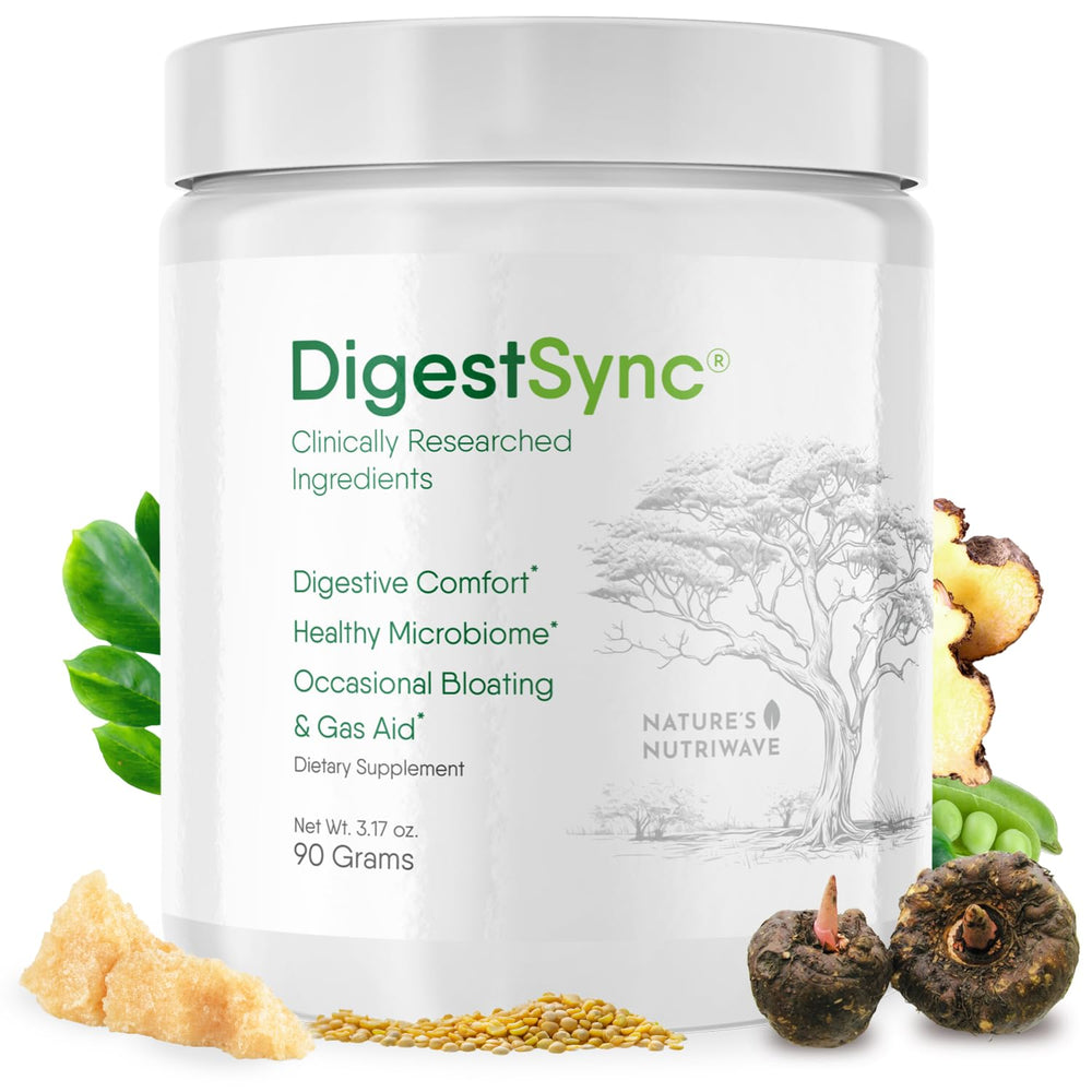 Nature’s NutriWave DigestSync bottle for convenient daily digestive support