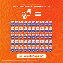 NutriZing Women's Probiotic powder in water ready to mix