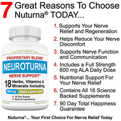 Nuturna capsules closeup showing easy-to-swallow design for daily use.