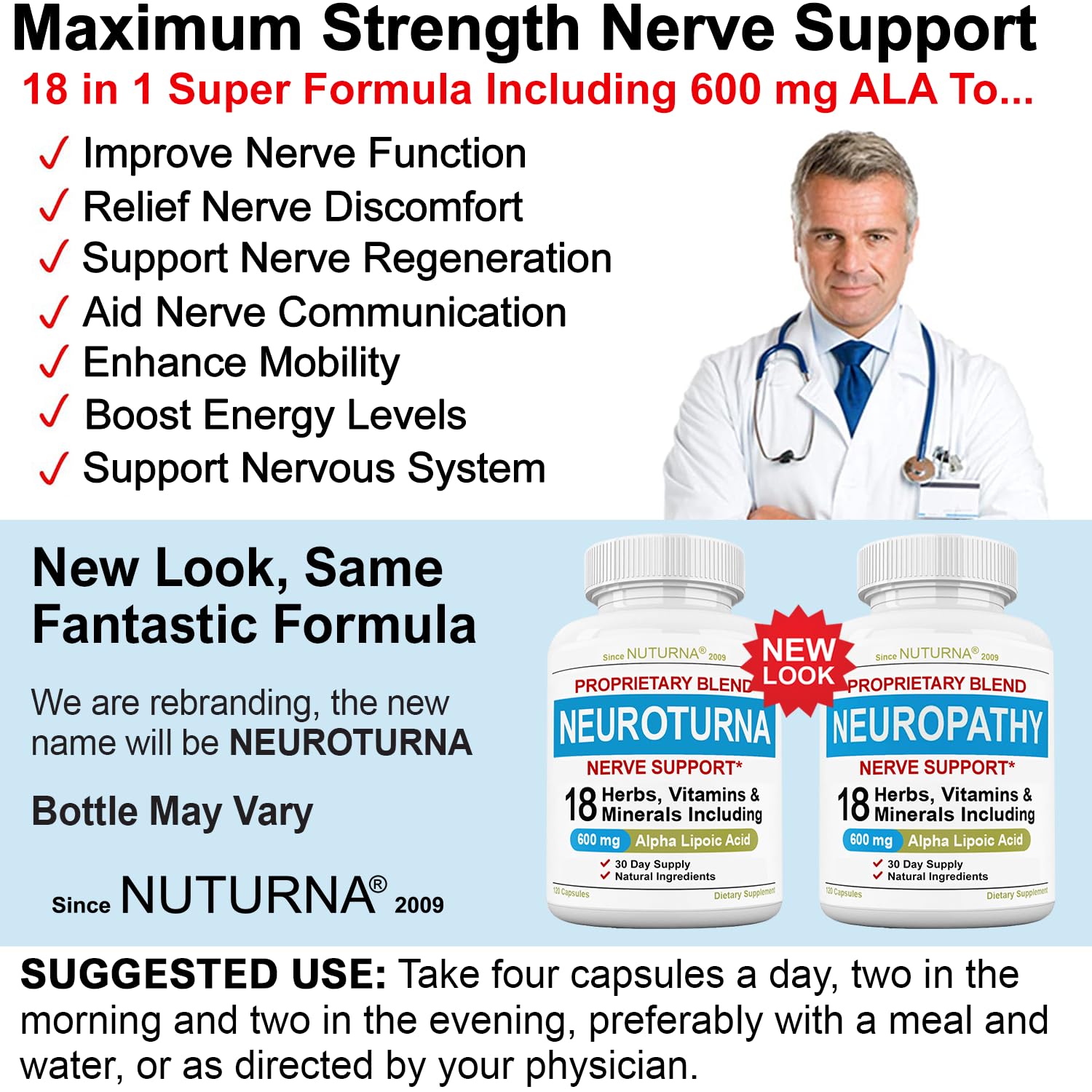 Nuturna pour capsules demonstrates simple on-the-go daily routine.