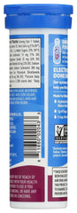 Nuun Bev Tube Tri Berry dissolving in water for a berry-flavored electrolyte drink.