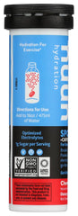 Nuun Energy Cherry Limeade tablet dissolving in water for hydration.