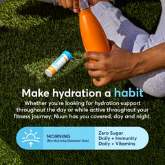 Nuun Immunity tubes on the go for convenient hydration
