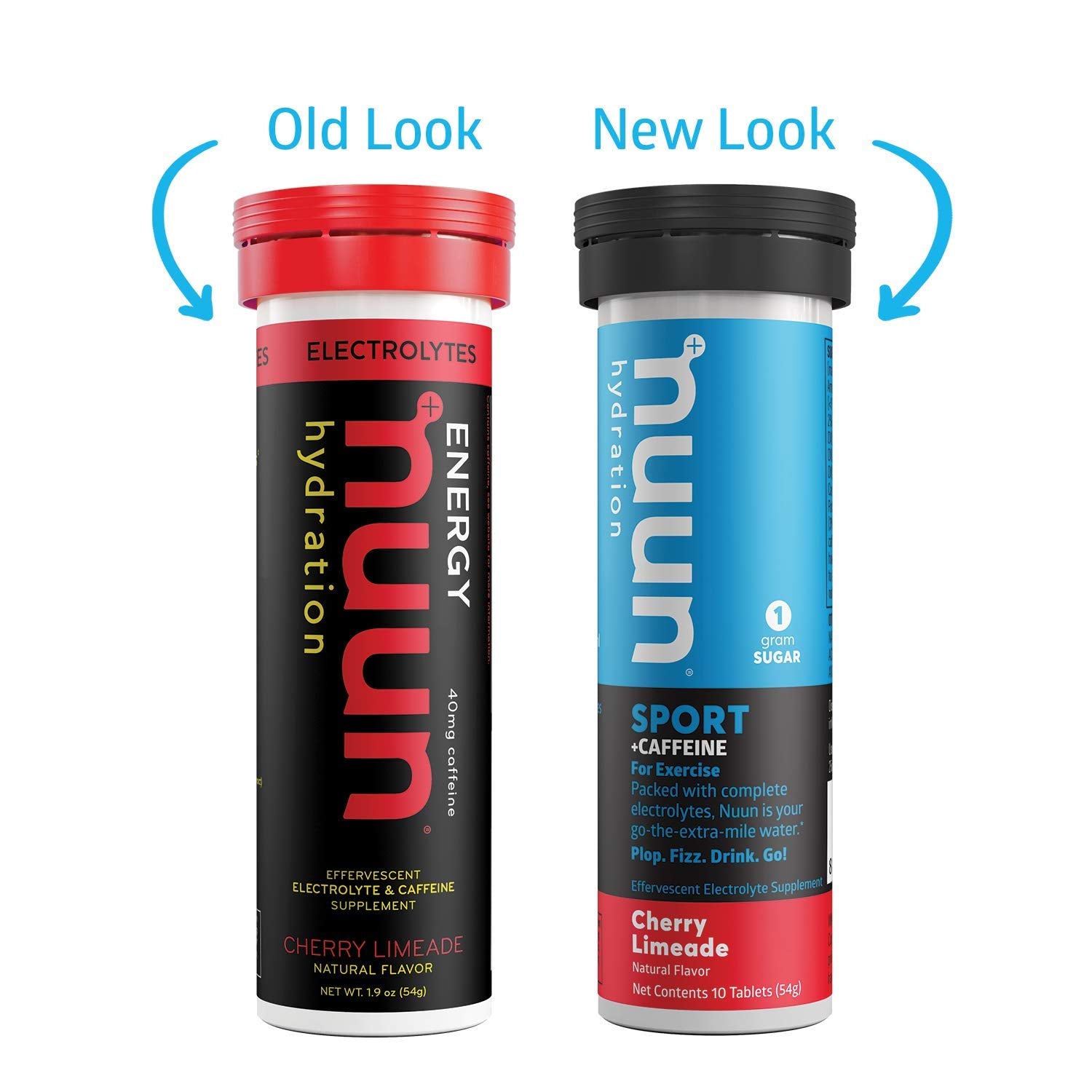 Packaging detail of Nuun Sport showcasing design.