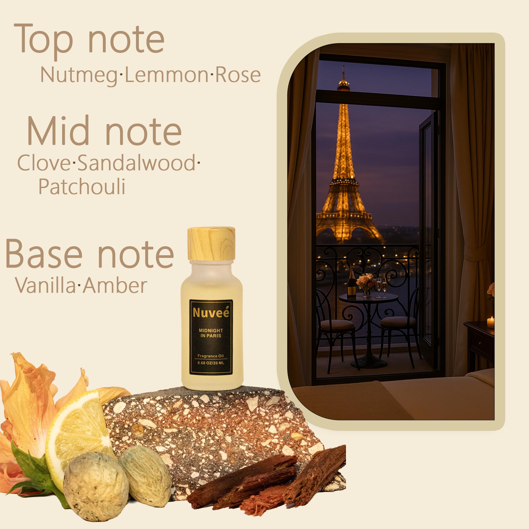 Nuveé Midnight in Paris packaging showcases gift-ready elegance.