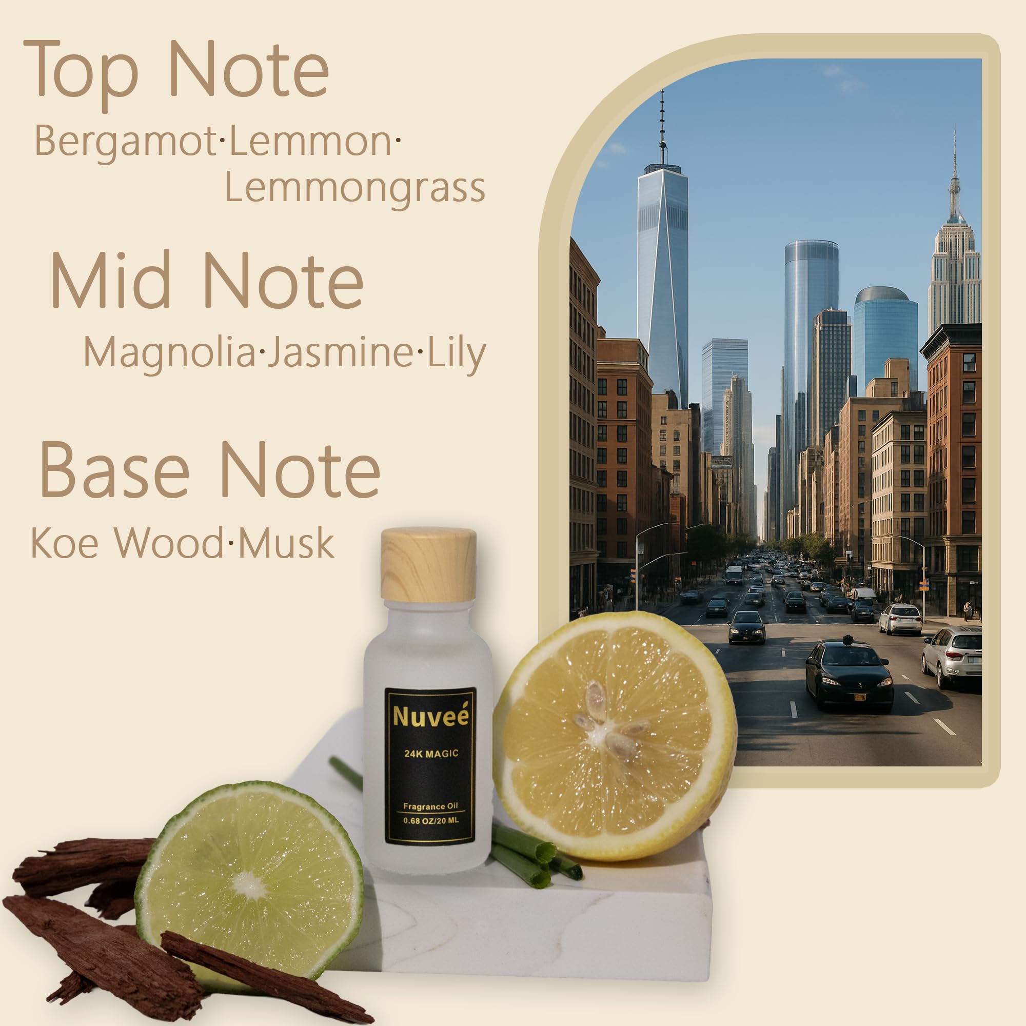 Nuveé pure-wellness-ingredients-closeup emphasizes clean, premium essential oil composition.