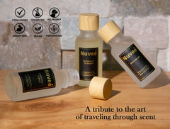 Nuveé Sweetest Taboo 20ml bottle creates warm, inviting home ambience.