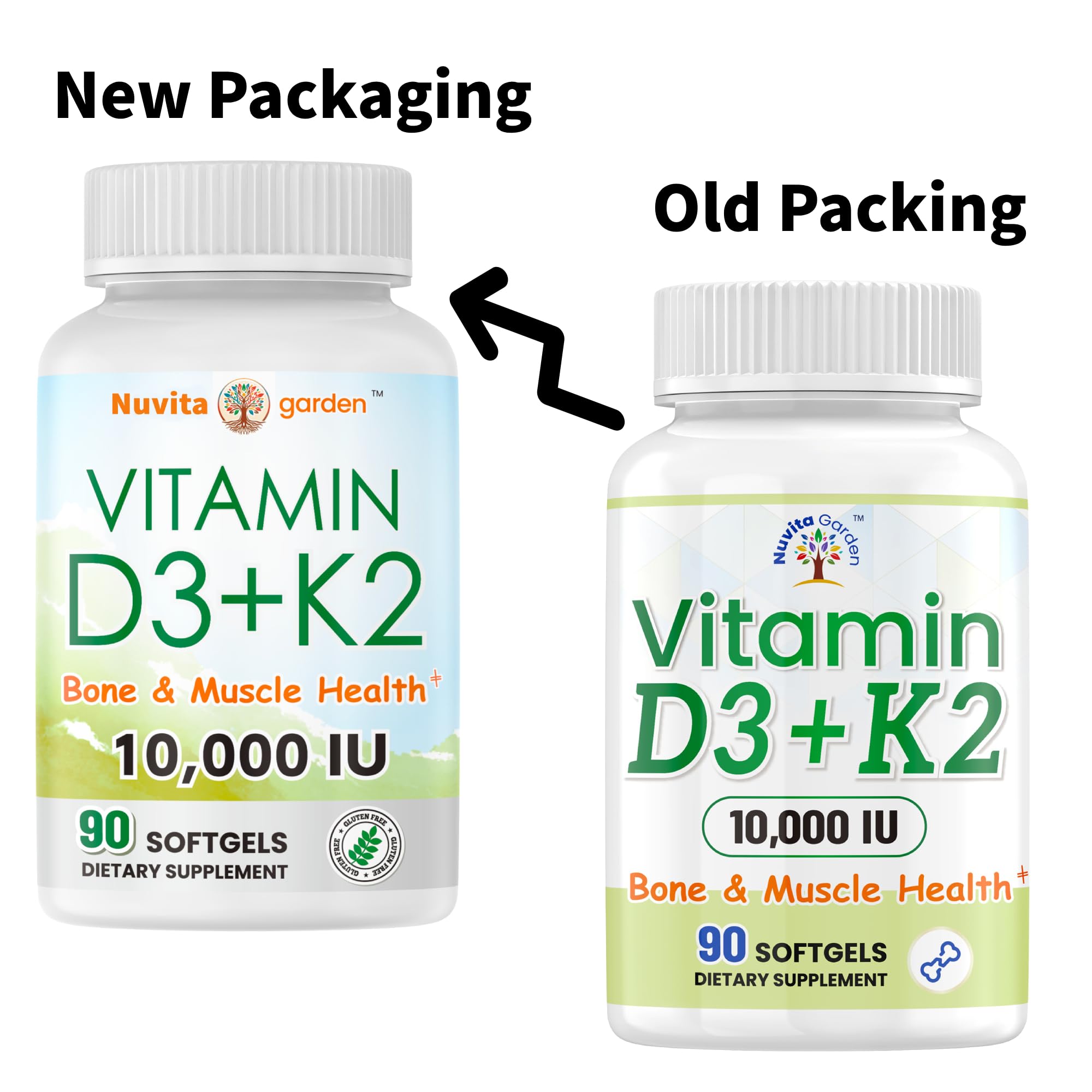 90 softgels per bottle for a 3-month supply from NuvitaGarden