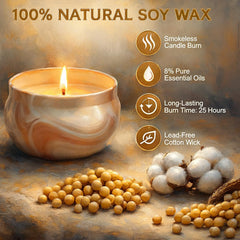 NVGCX 8% French essential oils provide richer aroma and longer scent throw