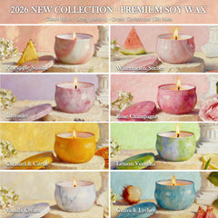 NVGCX soy-wax candles deliver a clean burn for baths and quiet evenings