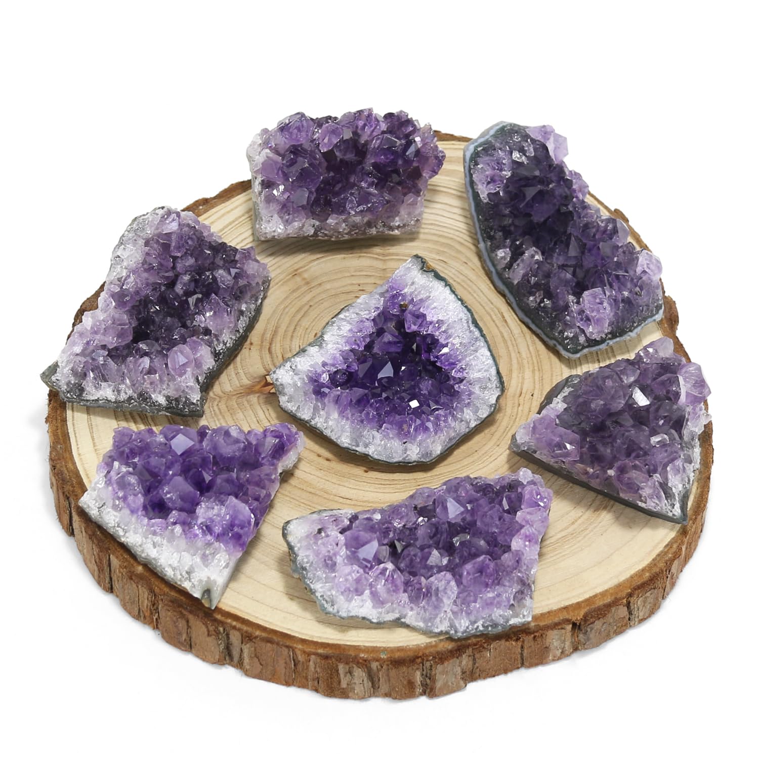 Nvzi amethyst shelf decor blends style with natural energy.